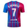 Camiseta de fútbol FC Barcelona Ousmane Dembele 7 Primera Equipación 2021/22 - Hombre